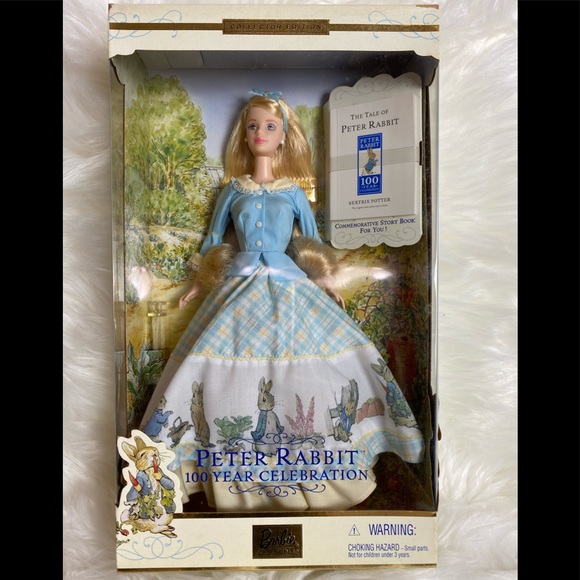 peter rabbit 100 year celebration barbie